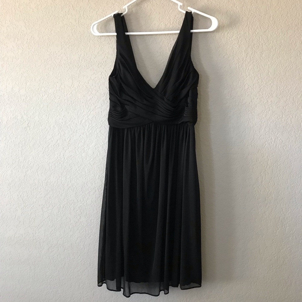 David’s Bridal Black Cocktail Dress F16007
